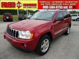 2005 Inferno Red Crystal Pearl Jeep Grand Cherokee Limited 4x4 #47292523