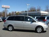 2010 Silver Shadow Pearl Toyota Sienna LE #47292136