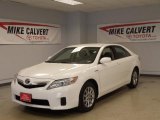 2010 Super White Toyota Camry Hybrid #47292589