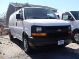 2010 Summit White Chevrolet Express 3500 Extended Work Van #47292605