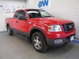 2004 Bright Red Ford F150 FX4 SuperCab 4x4 #47292400