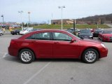 Inferno Red Crystal Pearl Chrysler Sebring in 2009