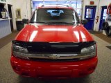 2002 Victory Red Chevrolet TrailBlazer LS 4x4 #47350754