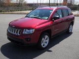 2011 Deep Cherry Red Crystal Pearl Jeep Compass 2.4 Latitude 4x4 #47351141