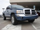 2005 Atlantic Blue Pearl Dodge Dakota Laramie Quad Cab #47350977