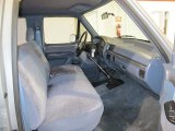1993 Ford F350 XLT Crew Cab 4x4 Graphite Interior