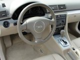 2004 Audi A4 1.8T quattro Sedan Beige Interior