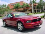 2007 Redfire Metallic Ford Mustang V6 Deluxe Coupe #441576