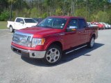 2010 Red Candy Metallic Ford F150 Lariat SuperCrew #47351009