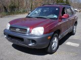 2004 Hyundai Santa Fe Merlot Red