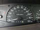 1999 Ford Escort ZX2 Coupe Gauges