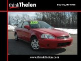 1999 Roma Red Honda Civic EX Coupe #47351208