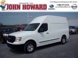 2012 Blizzard White Nissan NV 2500 HD S High Roof #47351074