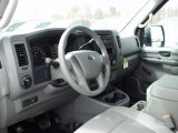2012 Nissan NV 2500 HD S High Roof Charcoal Interior