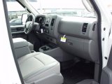 2012 Nissan NV 2500 HD S High Roof Charcoal Interior