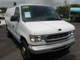 2000 Oxford White Ford E Series Van E250 Commercial #47351258