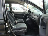 2009 Honda CR-V LX 4WD Black Interior