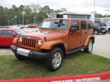 2011 Mango Tango Pearl Jeep Wrangler Unlimited Sahara 4x4 #47350920