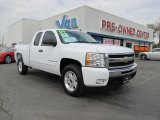 2009 Summit White Chevrolet Silverado 1500 LT Extended Cab 4x4 #47402378