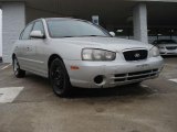 2003 Silver Pewter Hyundai Elantra GLS Sedan #47402388