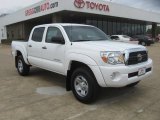 2011 Super White Toyota Tacoma V6 SR5 Double Cab 4x4 #47402244