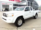 2009 Super White Toyota Tacoma V6 PreRunner Access Cab #47402272