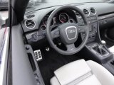 2008 Audi RS4 4.2 quattro Convertible Silver Interior