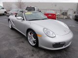 Arctic Silver Metallic Porsche Boxster in 2006