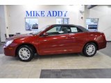 2008 Inferno Red Crystal Pearl Chrysler Sebring Touring Convertible #47402116