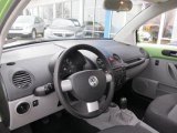 2004 Volkswagen New Beetle GL Coupe Gray Interior