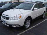 2011 Satin White Pearl Subaru Outback 2.5i Limited Wagon #47401844