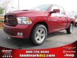 2011 Deep Cherry Red Crystal Pearl Dodge Ram 1500 Sport Quad Cab #47402009