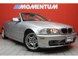 2002 Titanium Silver Metallic BMW 3 Series 330i Convertible #47402315