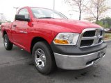 Flame Red Dodge Ram 1500 in 2011