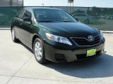 2011 Spruce Green Mica Toyota Camry LE #47402145