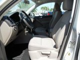 2011 Volkswagen Tiguan S Clay Gray Interior