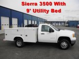 2011 Summit White GMC Sierra 3500HD Work Truck Regular Cab Utility #47402611