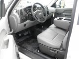 2011 GMC Sierra 3500HD Work Truck Crew Cab 4x4 Chassis Dump Truck Dark Titanium Interior