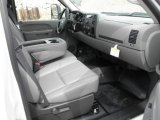 2011 GMC Sierra 3500HD Work Truck Crew Cab 4x4 Chassis Dump Truck Dark Titanium Interior