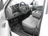 2011 GMC Sierra 2500HD Work Truck Regular Cab Chassis Dark Titanium Interior