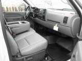 2011 GMC Sierra 2500HD Work Truck Regular Cab Chassis Dark Titanium Interior