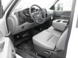 2011 GMC Sierra 3500HD Work Truck Crew Cab 4x4 Chassis Dump Truck Dark Titanium Interior