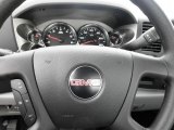 2011 GMC Sierra 3500HD Work Truck Crew Cab 4x4 Chassis Dump Truck Steering Wheel