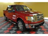 2009 Razor Red Metallic Ford F150 Lariat SuperCrew 4x4 #47402354