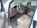 2011 Nissan Frontier SV V6 King Cab Beige Interior