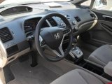 2010 Honda Civic EX Sedan Gray Interior