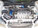 2003 Honda Civic EX Coupe 1.7 Liter SOHC 16V VTEC 4 Cylinder Engine