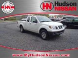 Avalanche White Nissan Frontier in 2011