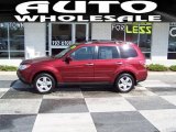 2009 Camellia Red Pearl Subaru Forester 2.5 X Limited #47445442