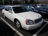 2001 White Diamond Cadillac DeVille Sedan #47445637